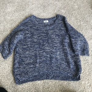 Old navy blue knitted sweater size medium